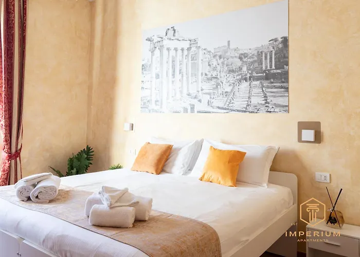Apartament Imperium Termini Station - 100mt To Train And Metro Station, 4-6pax, 2 Baths, A-c *