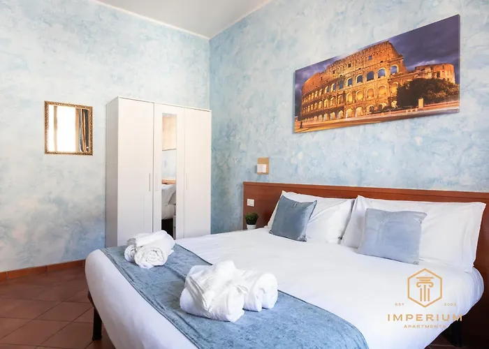 Imperium Termini Station - 100mt To Train And Metro Station, 4-6pax, 2 Baths, A-c Apartament *