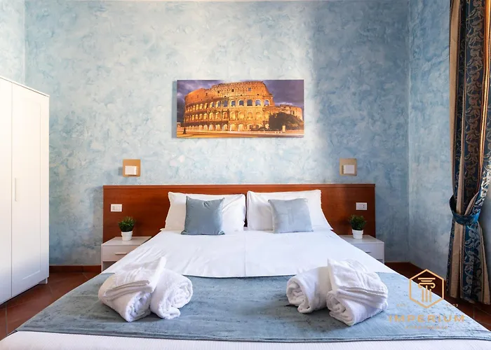 Imperium Termini Station - 100mt To Train And Metro Station, 4-6pax, 2 Baths, A-c Rzym