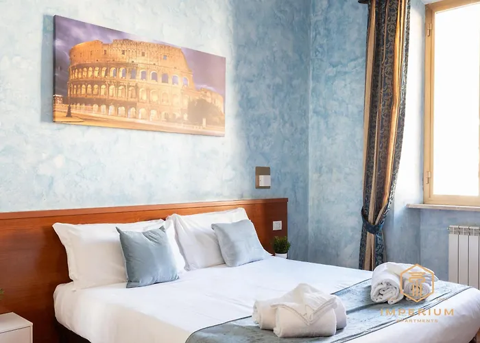 Imperium Termini Station - 100mt To Train And Metro Station, 4-6pax, 2 Baths, A-c Apartament *