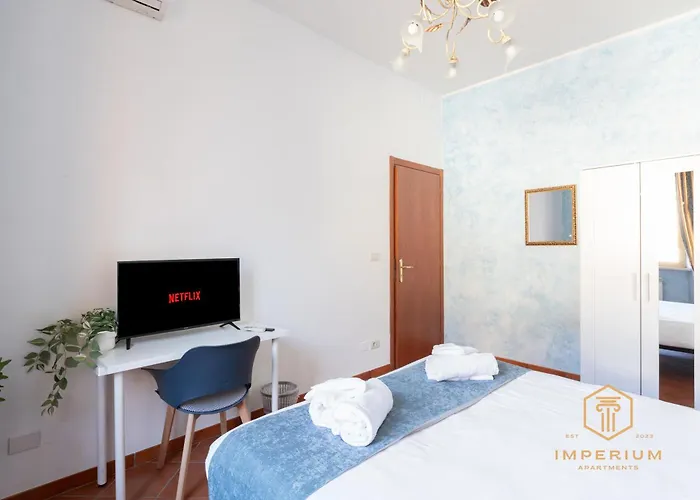Imperium Termini Station - 100mt To Train And Metro Station, 4-6pax, 2 Baths, A-c *